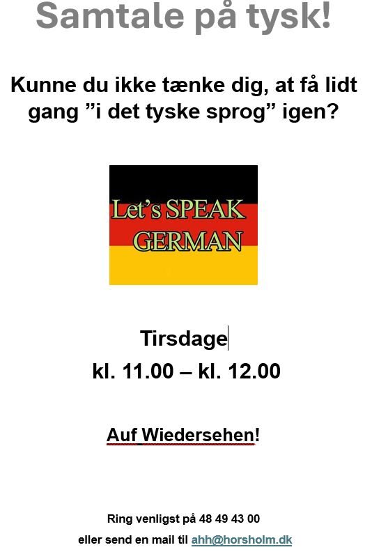 Samtale på tysk